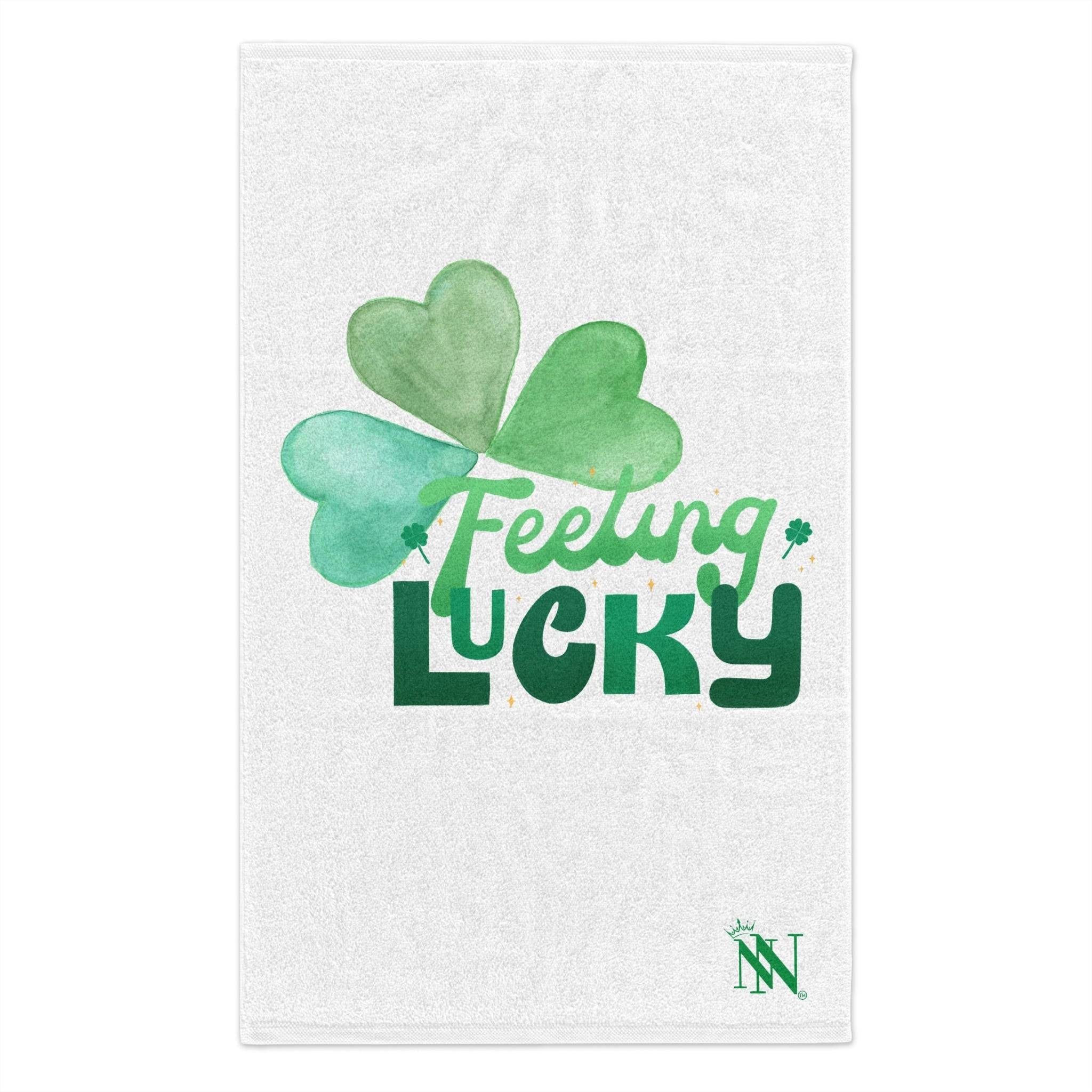Feeling Luck Shamrock | Mix & Match Soft Fun-Flirty Lovers’ Towels