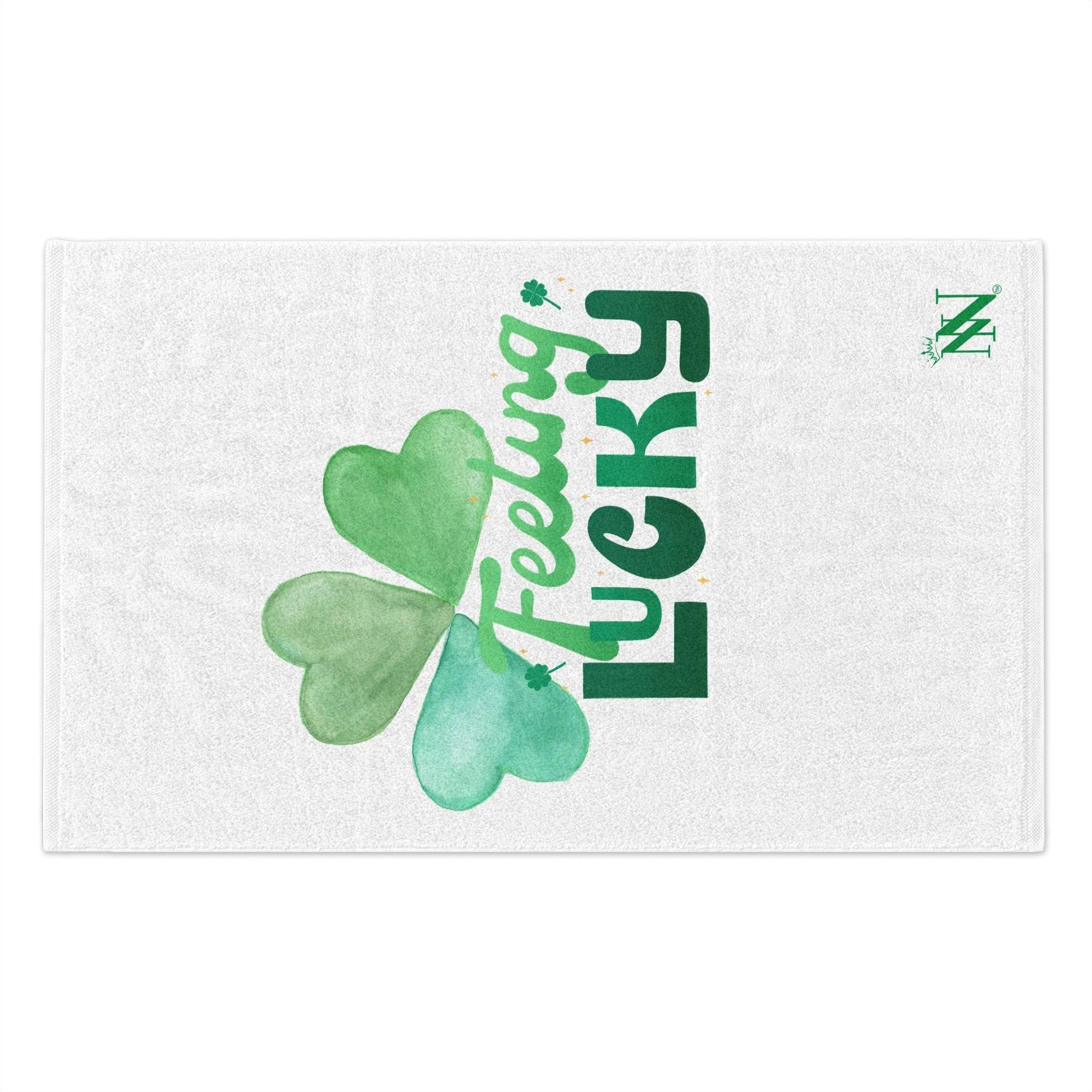 Feeling Luck Shamrock | Mix & Match Soft Fun-Flirty Lovers’ Towels