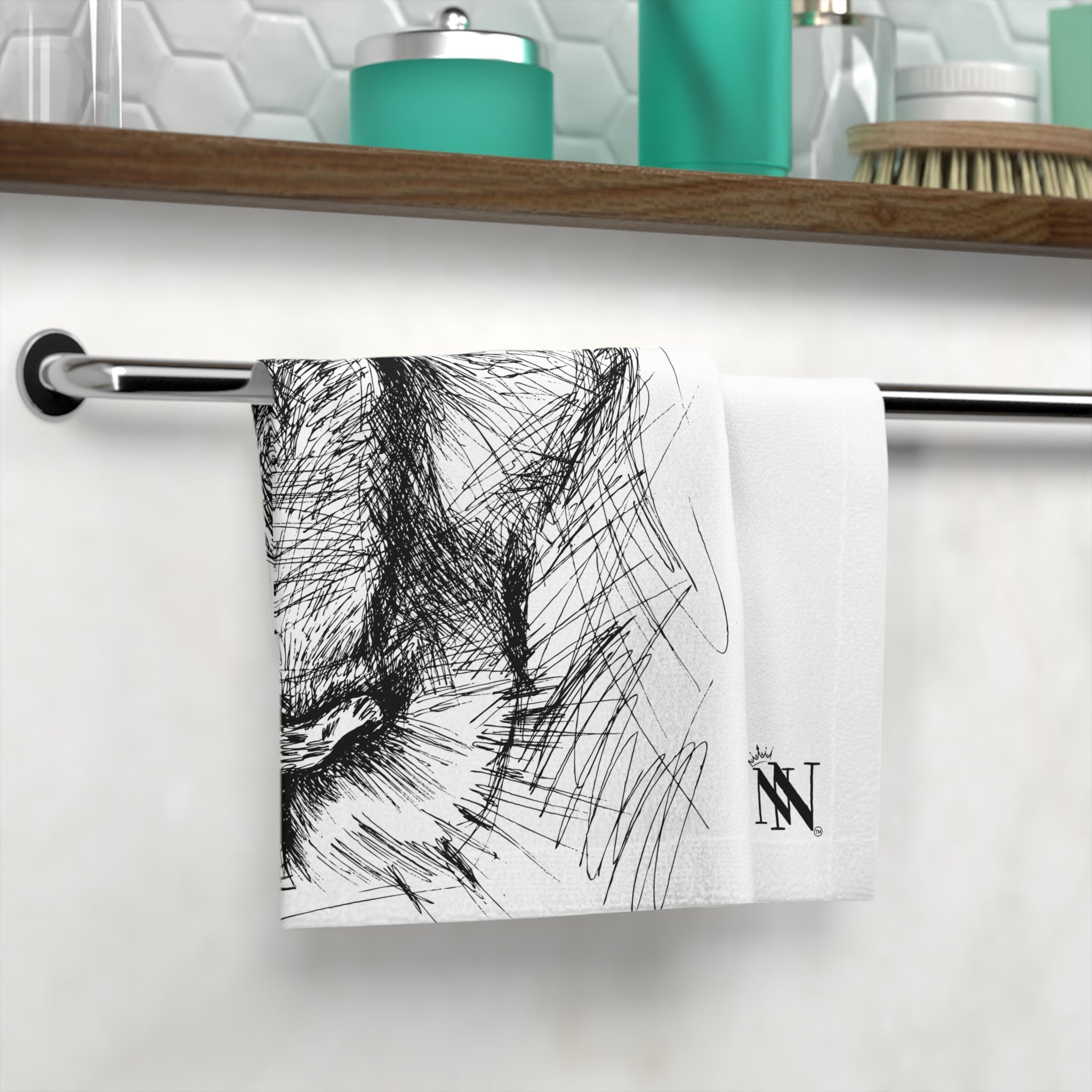 Fierce Cat | Mix & Match Lils’ Fun-Flirty Lovers’ Towels