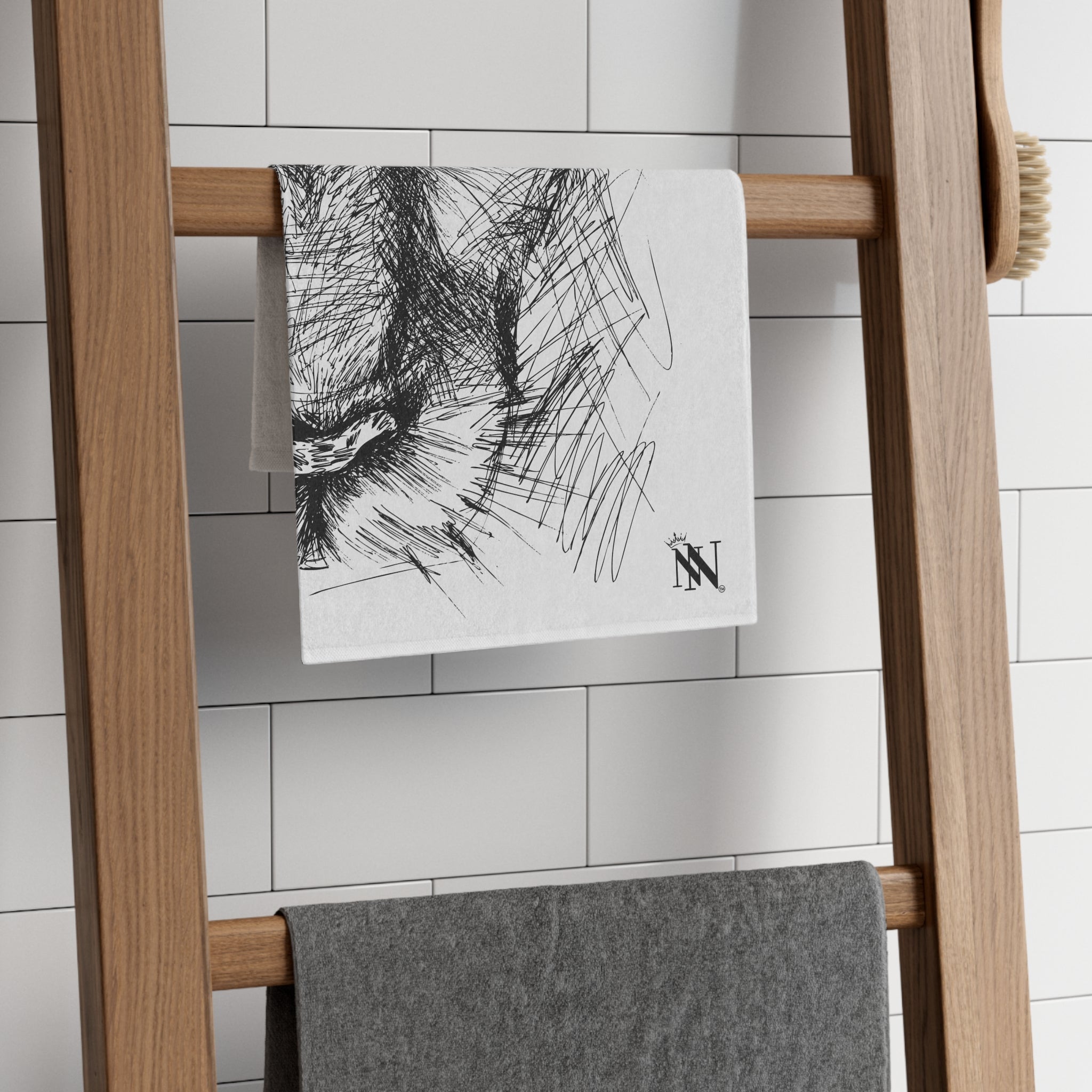 Fierce Cat | Mix & Match Soft Fun-Flirty Lovers’ Towels