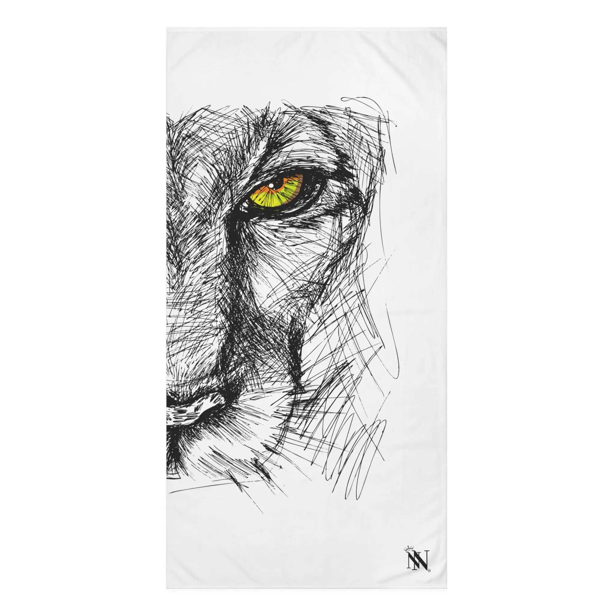 Fierce Cat | Mix & Match XL Fun-Flirty Lovers’ Towels