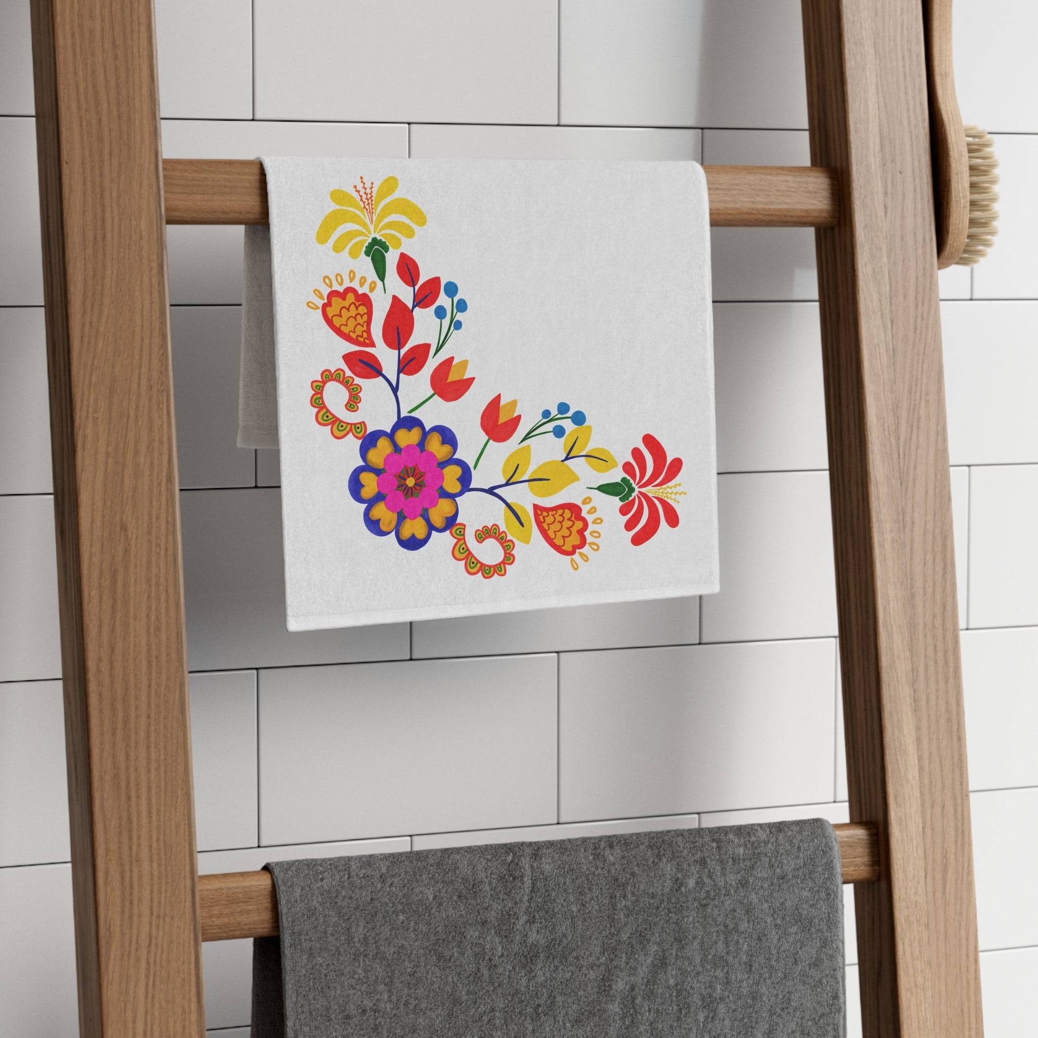 Fiesta Flowers | Mix & Match Soft Fun-Flirty Lovers’ Towels