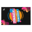 Finally Finished Black Mix & Match Soft Sex Towels | Flirty Lovers’ Gifts