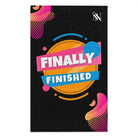 Finally Finished Black Mix & Match Soft Sex Towels | Flirty Lovers’ Gifts