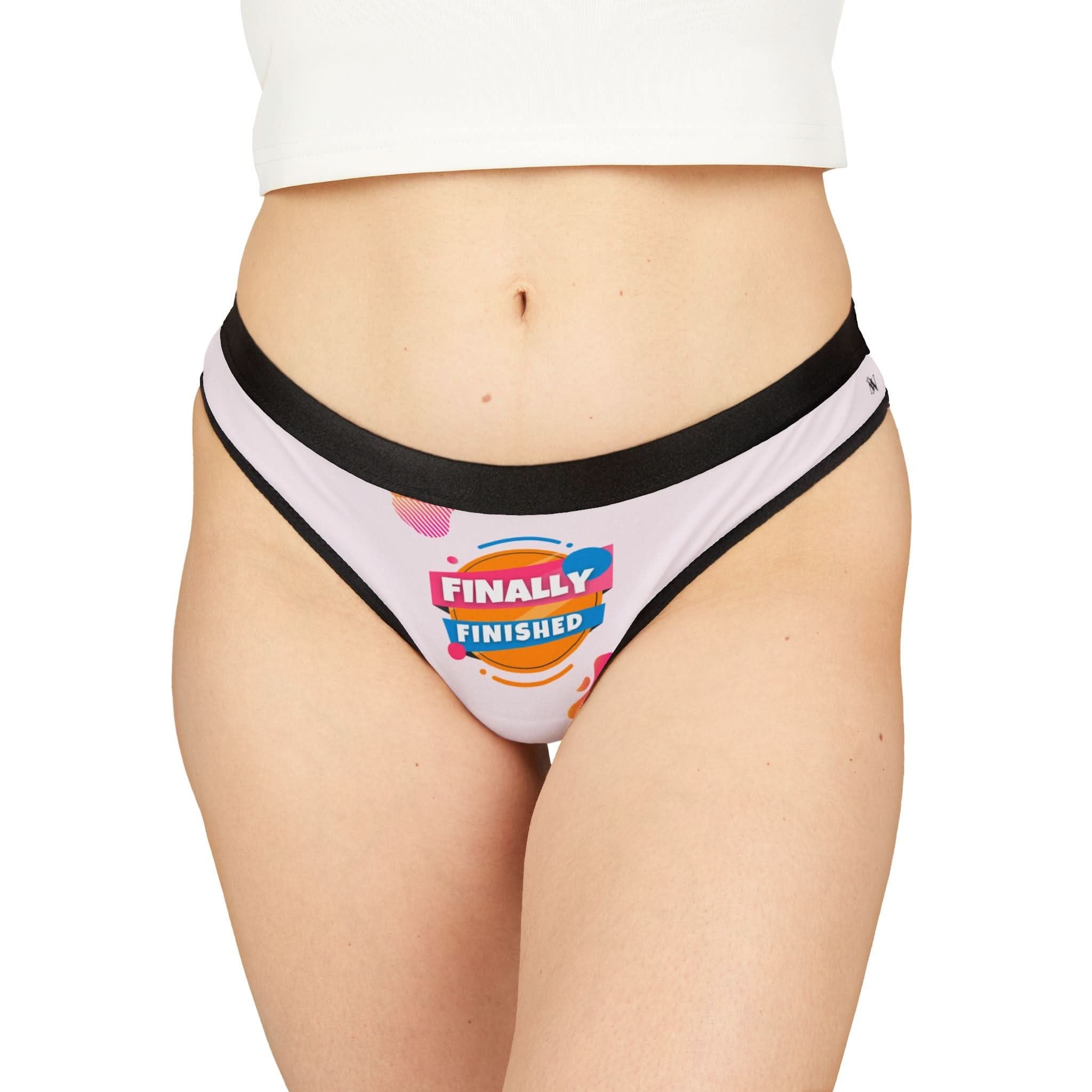 Finally Finished | Mix & Match Women’s Fun-Flirty Lovers’ Thongs