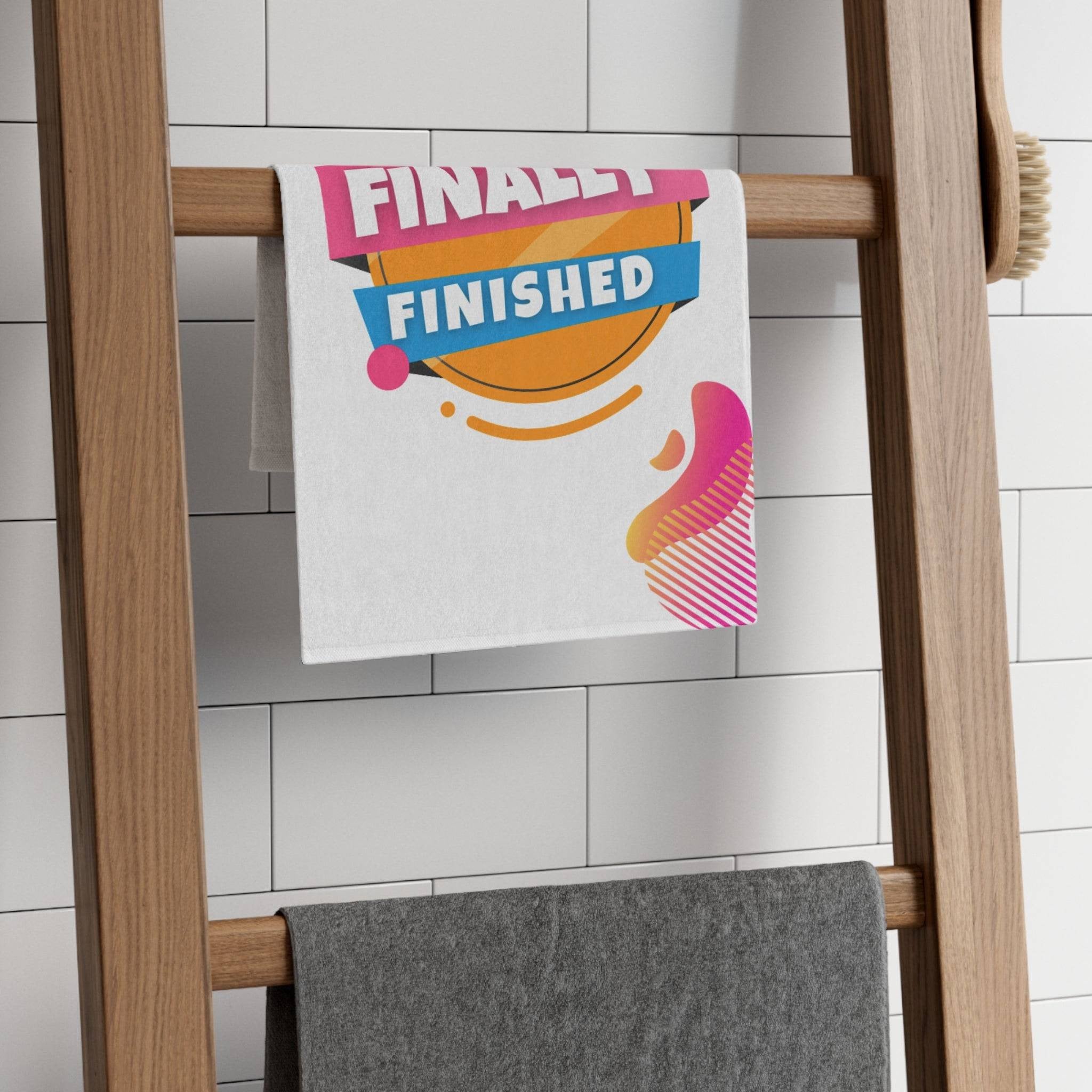 Finally Finished White | Mix & Match Soft Fun-Flirty Lovers’ Towels