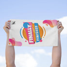 Finally Finished White | Mix & Match Soft Fun-Flirty Lovers’ Towels