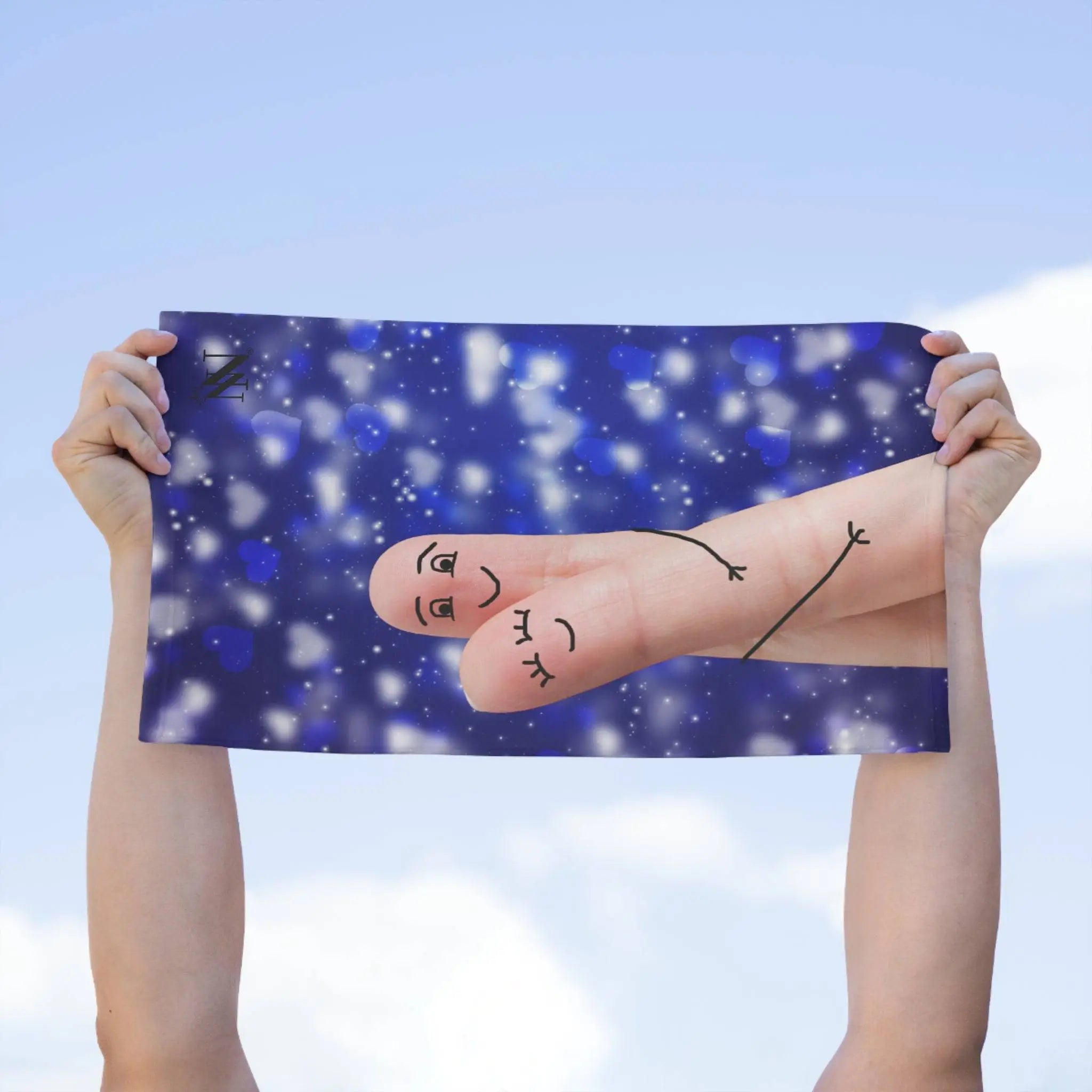 Finger People Love | Mix & Match Soft Fun-Flirty Lovers’ Towels