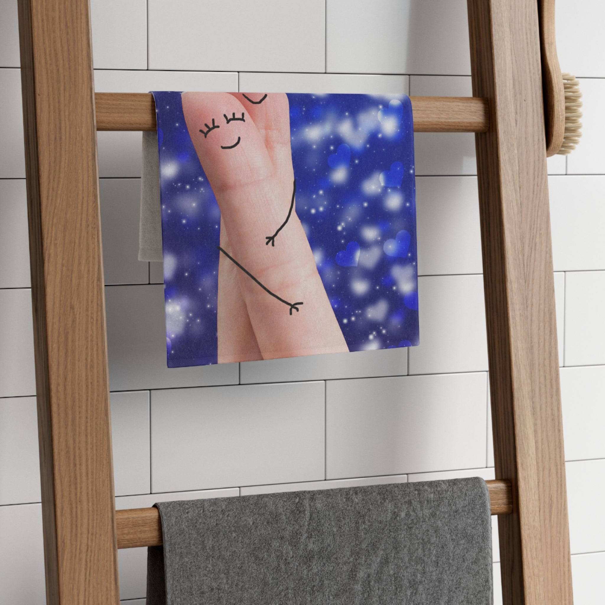 Finger People Love | Mix & Match Soft Fun-Flirty Lovers’ Towels