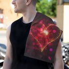 Fireworks Heart | Mix & Match Soft Fun-Flirty Lovers’ Towels