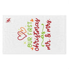 First Christmas Mr. & Mrs. | Mix & Match Soft Fun-Flirty Lovers’ Towels