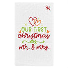 First Christmas Mr. & Mrs. | Mix & Match Soft Fun-Flirty Lovers’ Towels