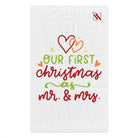 First Christmas Mr. & Mrs. | Mix & Match Soft Fun-Flirty Lovers’ Towels