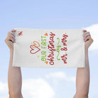 First Christmas Mr. & Mrs. | Mix & Match Soft Fun-Flirty Lovers’ Towels