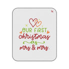First Christmas Mrs & Mrs | Mix Match Fun-Flirty Lovers’ Water-Resistant Blankets