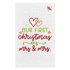 First Christmas Mrs. & Mrs. | Mix & Match Soft Fun-Flirty Lovers’ Towels