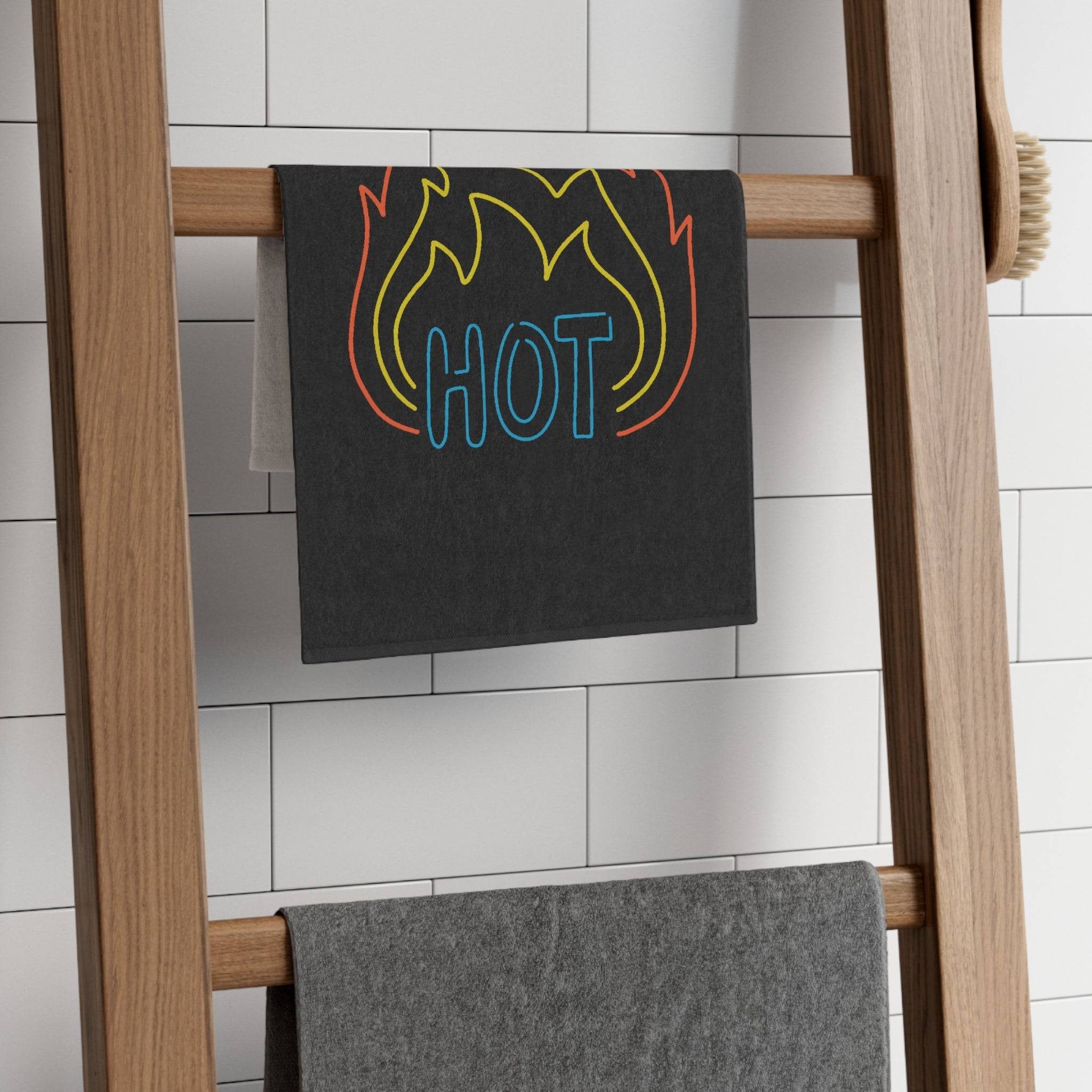 Flamin’ Hot | Mix & Match Soft Fun-Flirty Lovers’ Towels