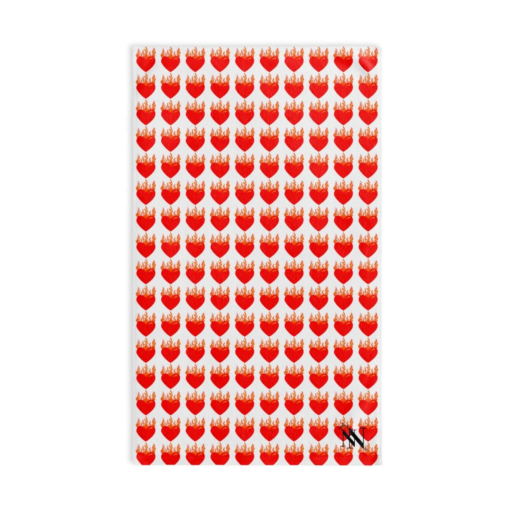 Flaming Hearts | Mix & Match Original Fun-Flirty Lovers’ Towels