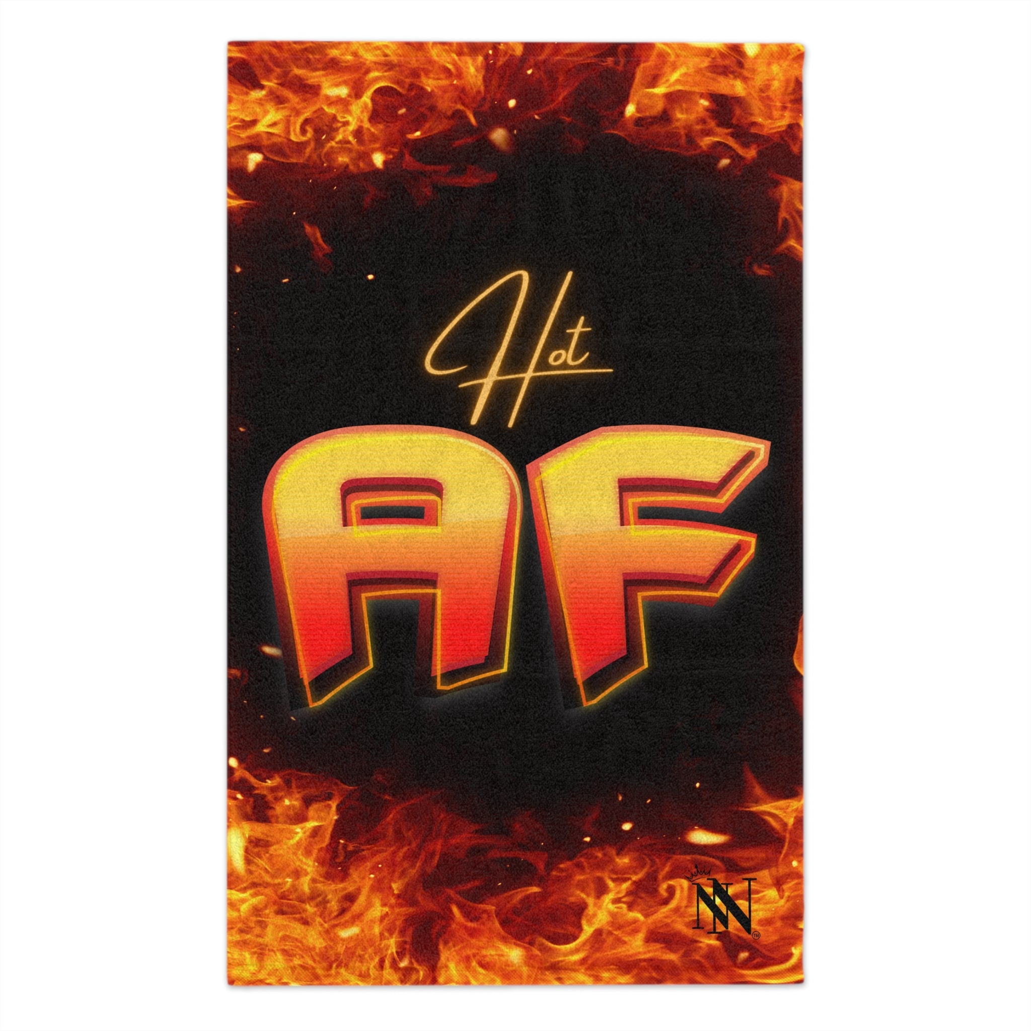 Flaming Hot AF | Mix & Match Soft Fun-Flirty Lovers’ Towels