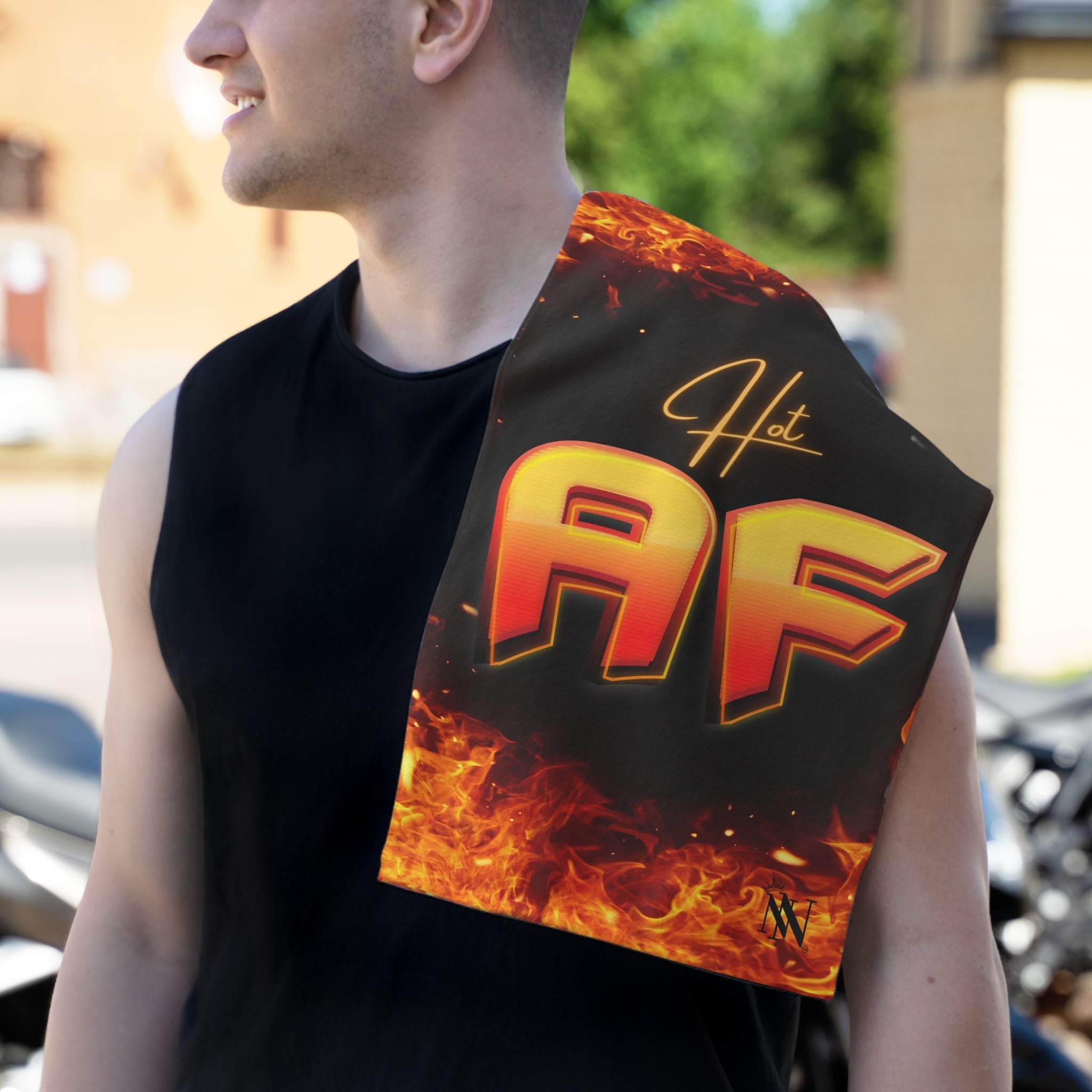 Flaming Hot AF | Mix & Match Soft Fun-Flirty Lovers’ Towels