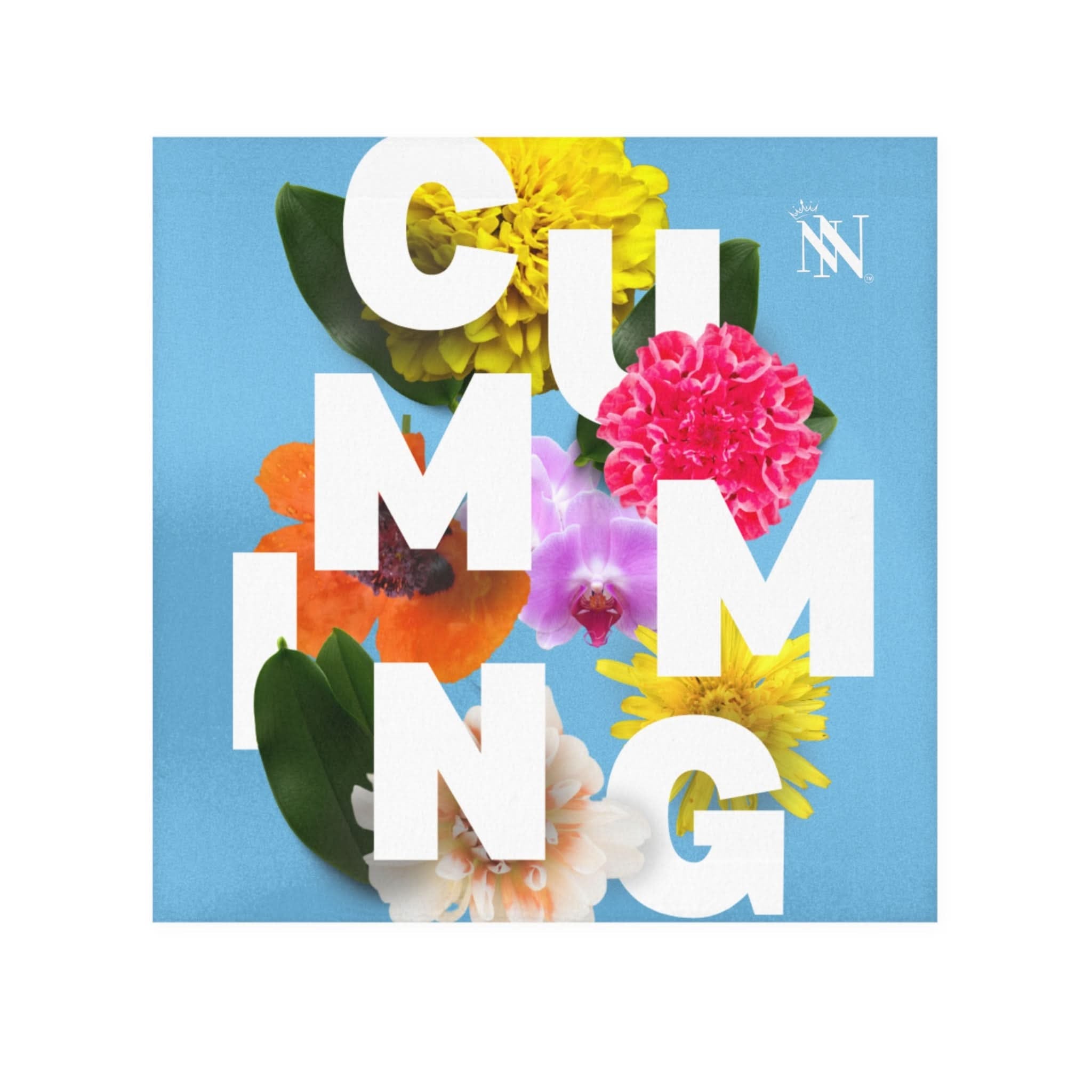 Flowers Are Cumming | Mix & Match Lils’ Fun-Flirty Lovers’ Towels