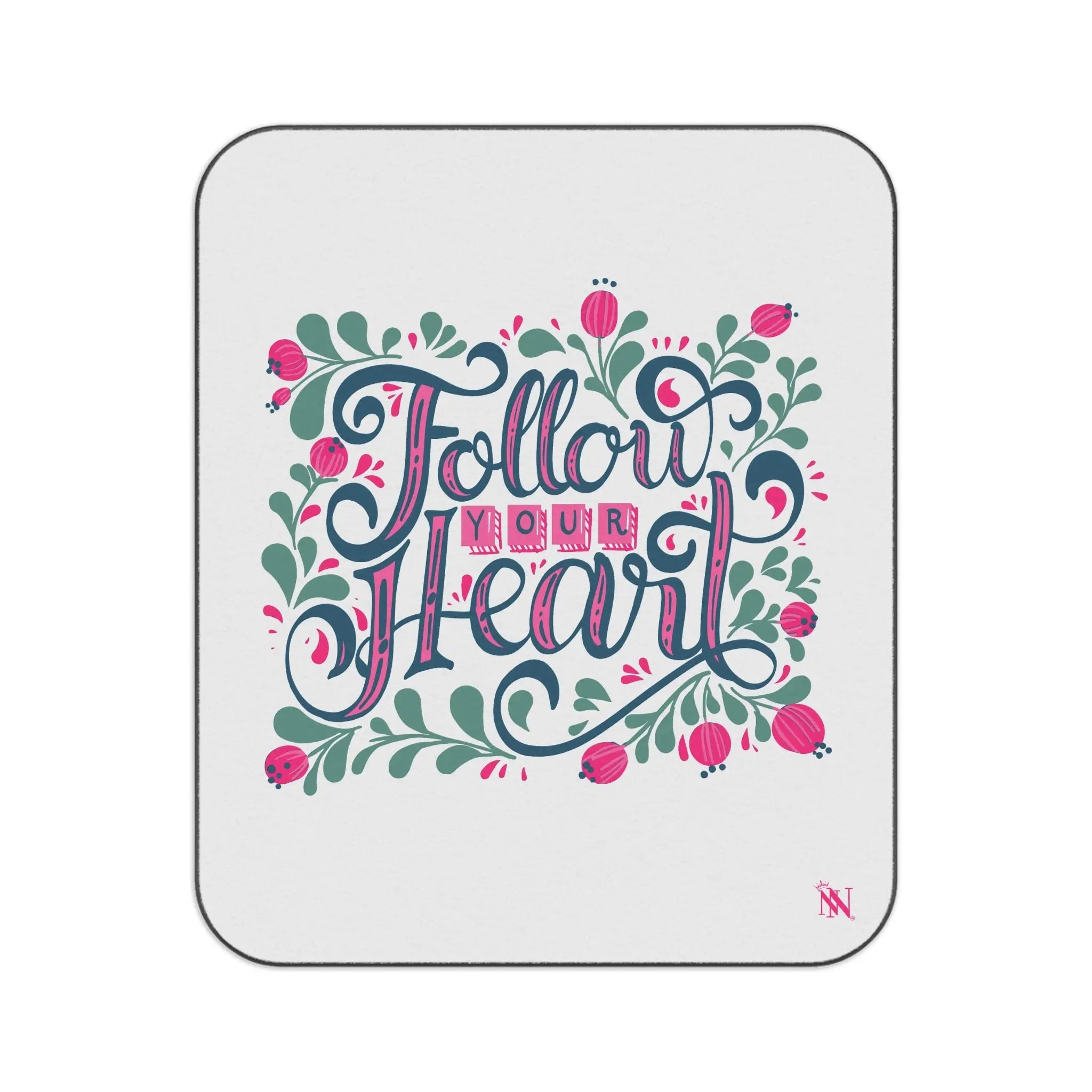 Follow Your Heart Floral | Mix Match Fun-Flirty Lovers’ Water-Resistant Blankets