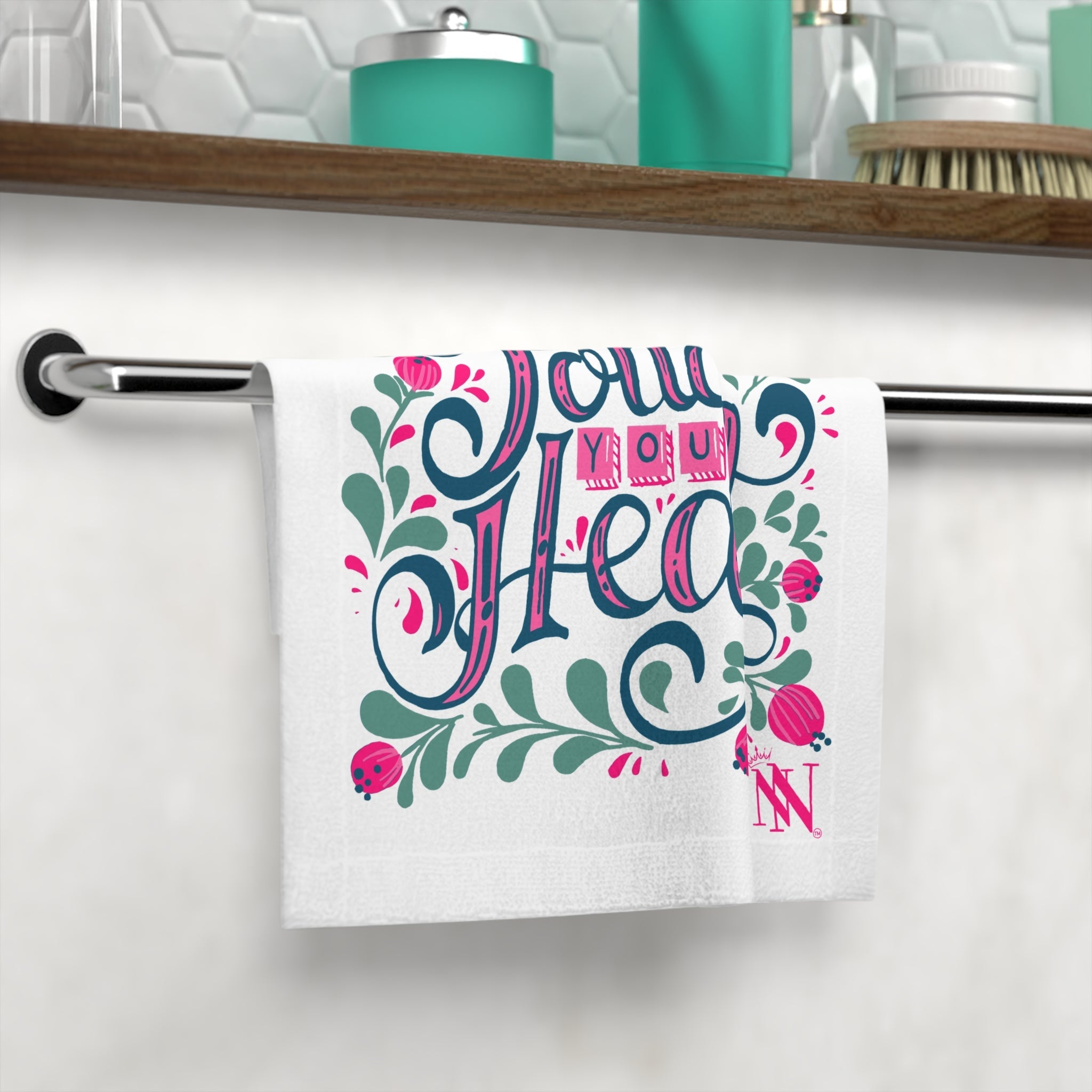 Follow Your Heart Floral | Mix & Match Lils’ Fun-Flirty Lovers’ Towels