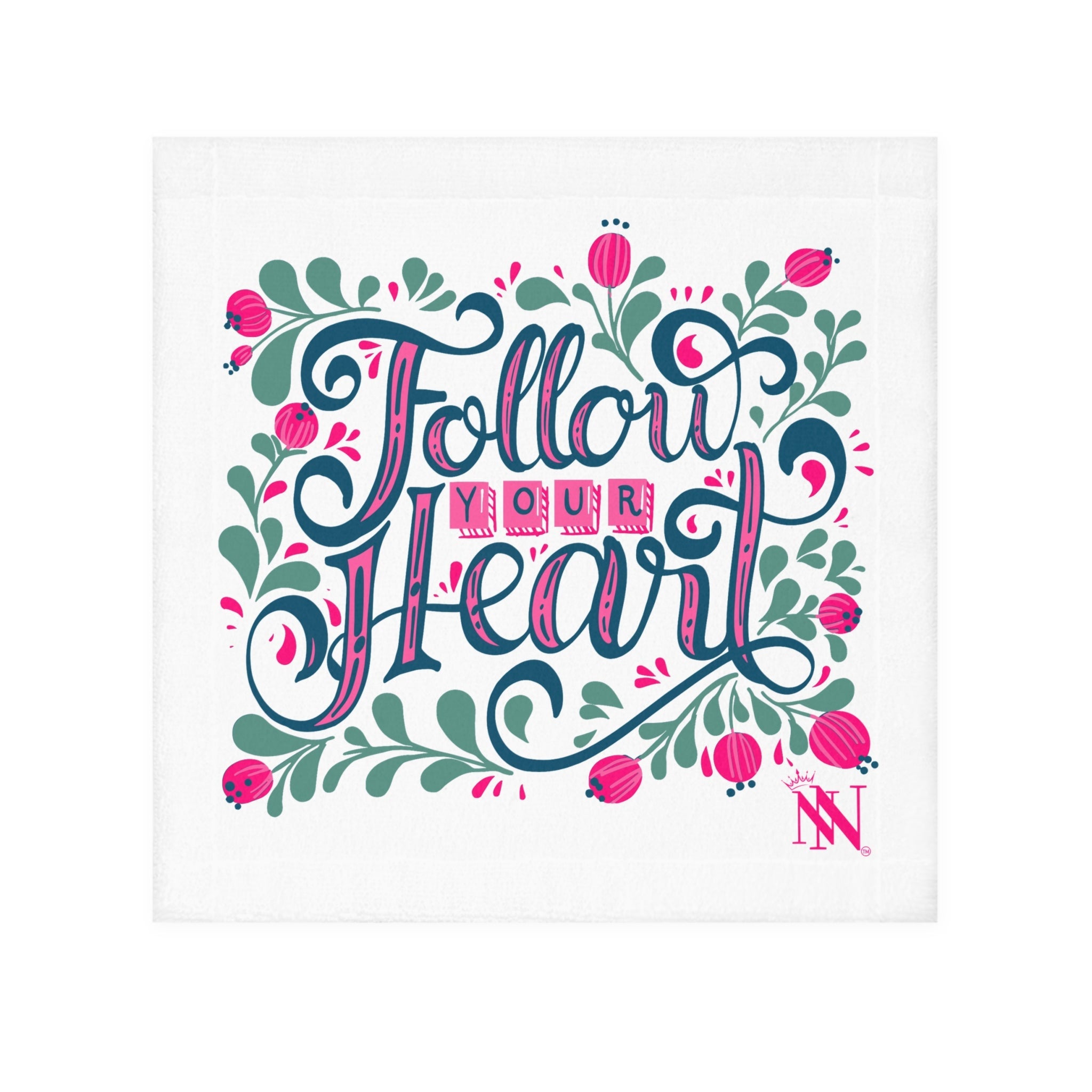 Follow Your Heart Floral | Mix & Match Lils’ Fun-Flirty Lovers’ Towels