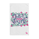 Follow Your Heart Floral | Mix & Match Original Fun-Flirty Lovers’ Towels