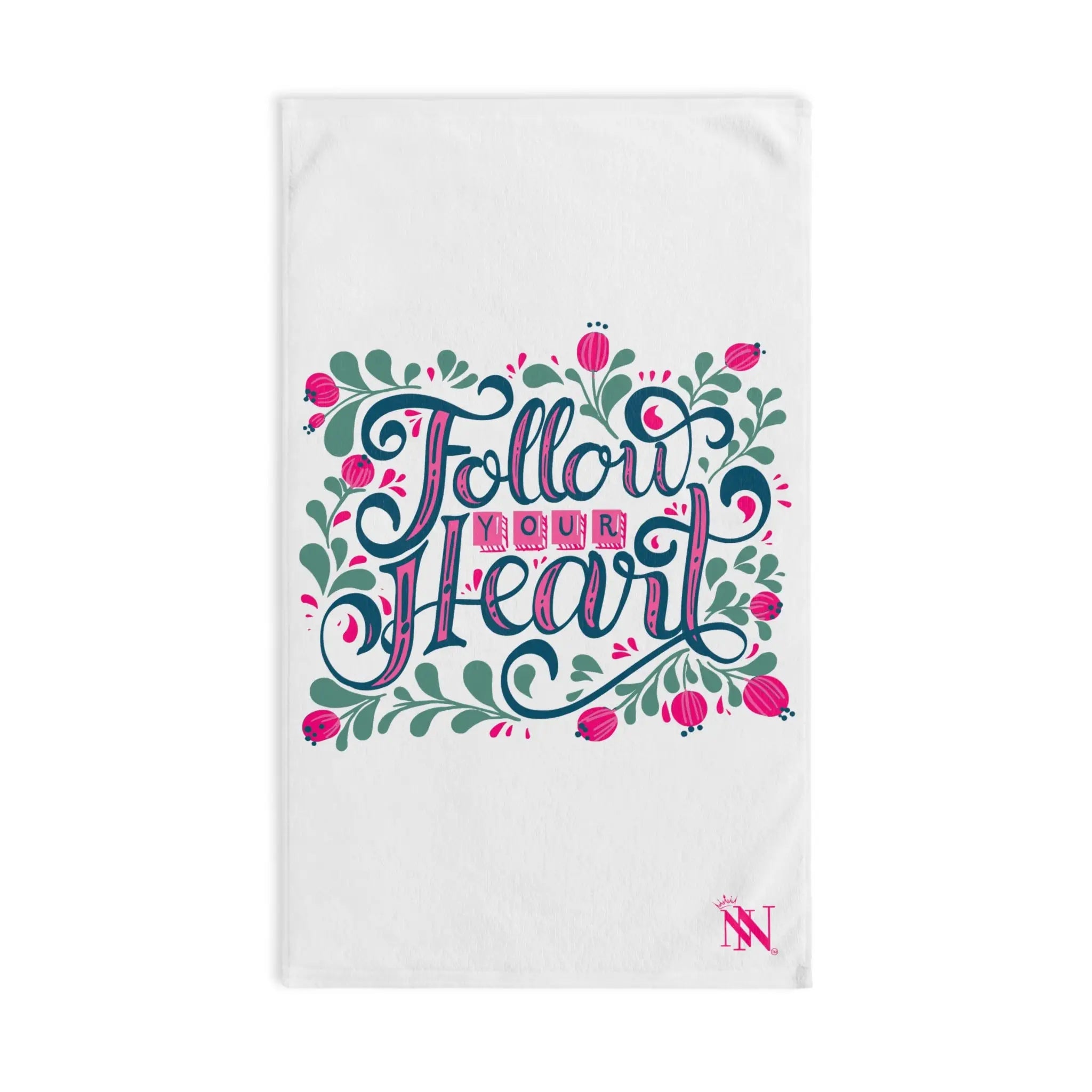 Follow Your Heart Floral | Mix & Match Original Fun-Flirty Lovers’ Towels