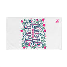 Follow Your Heart Floral | Mix & Match Original Fun-Flirty Lovers’ Towels