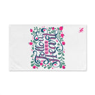 Follow Your Heart Floral | Mix & Match Original Fun-Flirty Lovers’ Towels