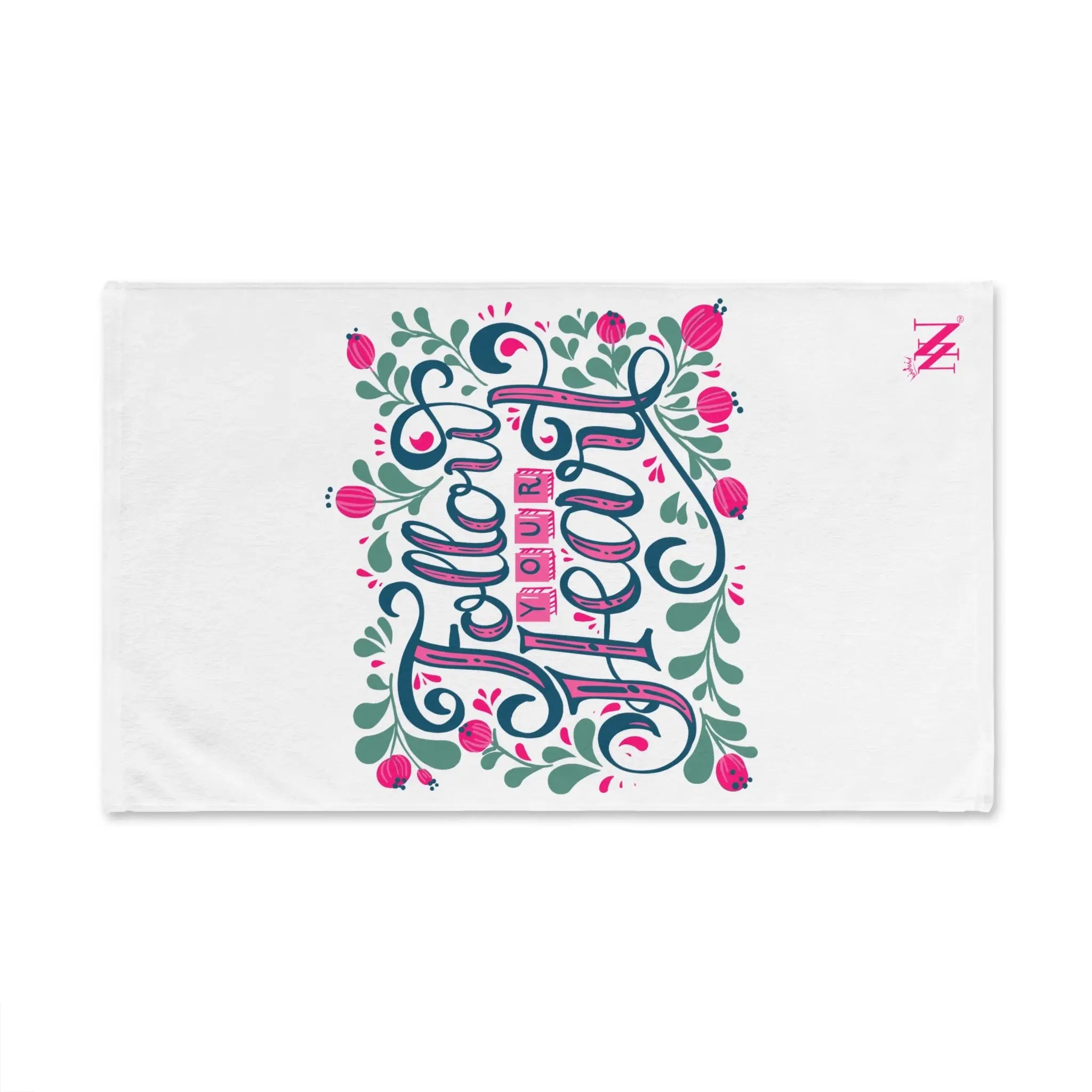 Follow Your Heart Floral | Mix & Match Original Fun-Flirty Lovers’ Towels