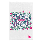 Follow Your Heart Floral | Mix & Match Soft Fun-Flirty Lovers’ Towels