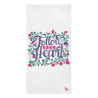 Follow Your Heart Floral | Mix & Match XL Fun-Flirty Lovers’ Towels