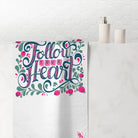 Follow Your Heart Floral | Mix & Match XL Fun-Flirty Lovers’ Towels