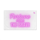 Fortune Favors the Brave | Mix & Match Original Fun-Flirty Lovers’ Towels