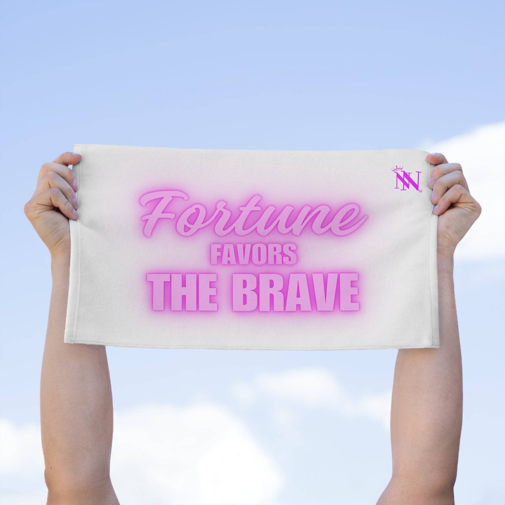 Fortune Favors the Brave | Mix & Match Soft Fun-Flirty Lovers’ Towels