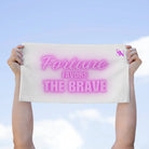Fortune Favors the Brave | Mix & Match Soft Fun-Flirty Lovers’ Towels