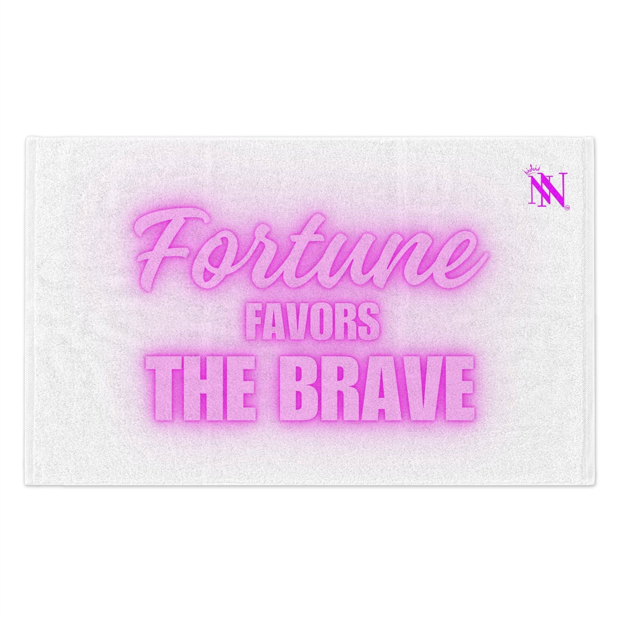 Fortune Favors the Brave | Mix & Match Soft Fun-Flirty Lovers’ Towels