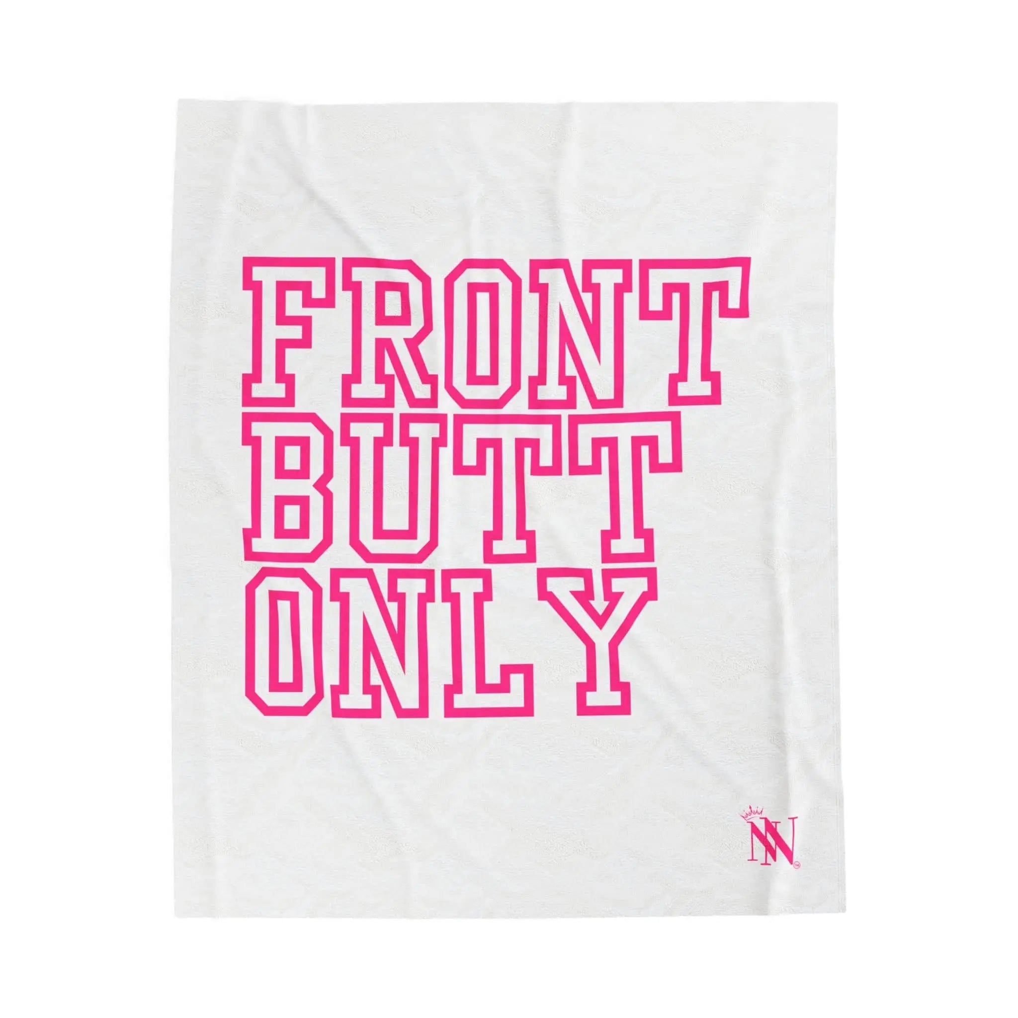 Front Butt Only | Mix & Match Fun-Flirty Lovers’ Blankets