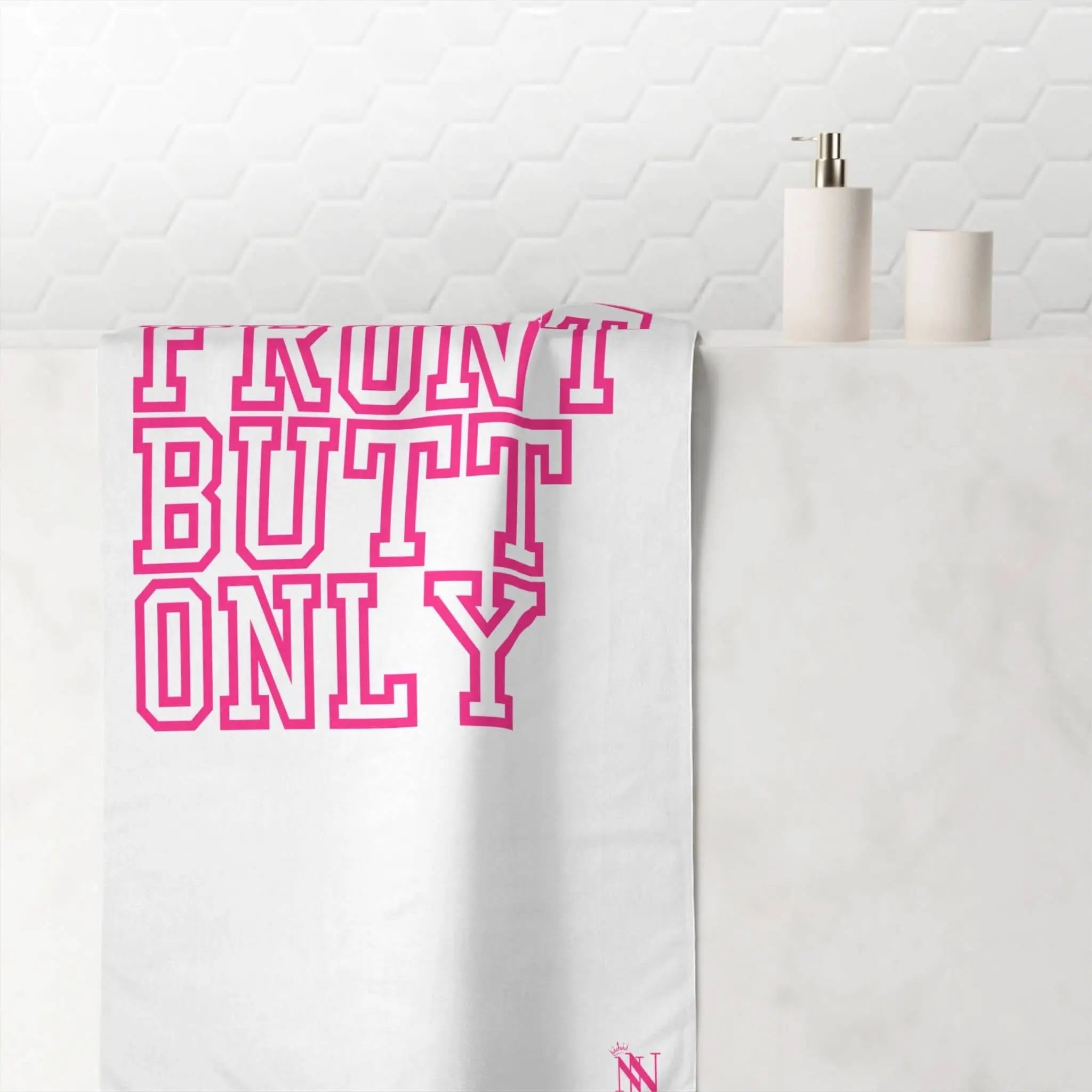 Front Butt Only | Mix & Match Naughty XL Fun-Flirty Lovers’ Towels