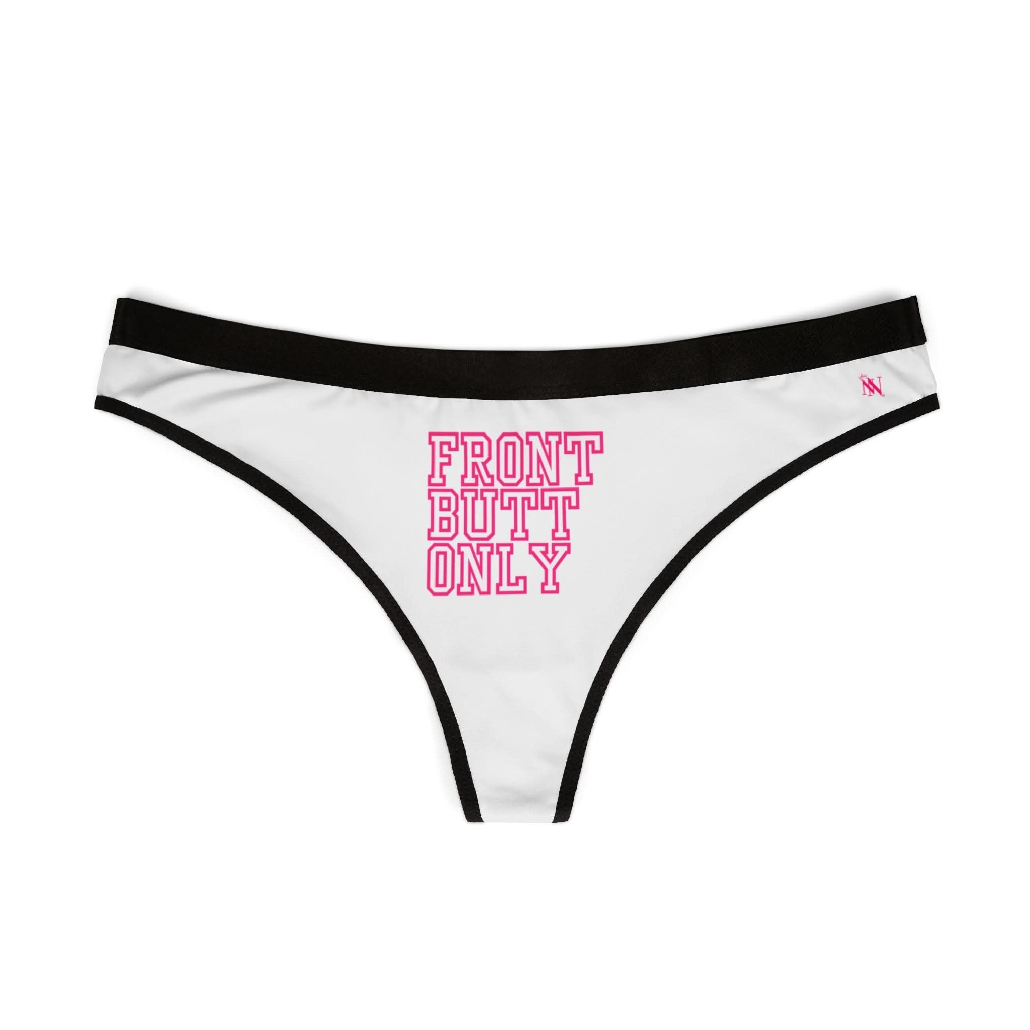 Front Butt Only | Mix & Match Women’s Fun-Flirty Lovers’ Thongs