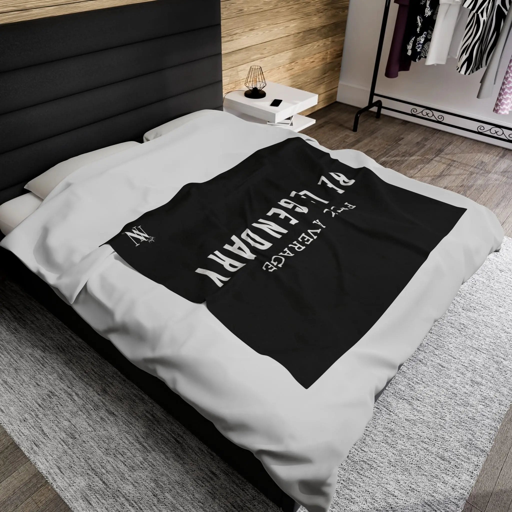 Fuck Average Be Legendary | Mix & Match Fun-Flirty Lovers’ Blankets