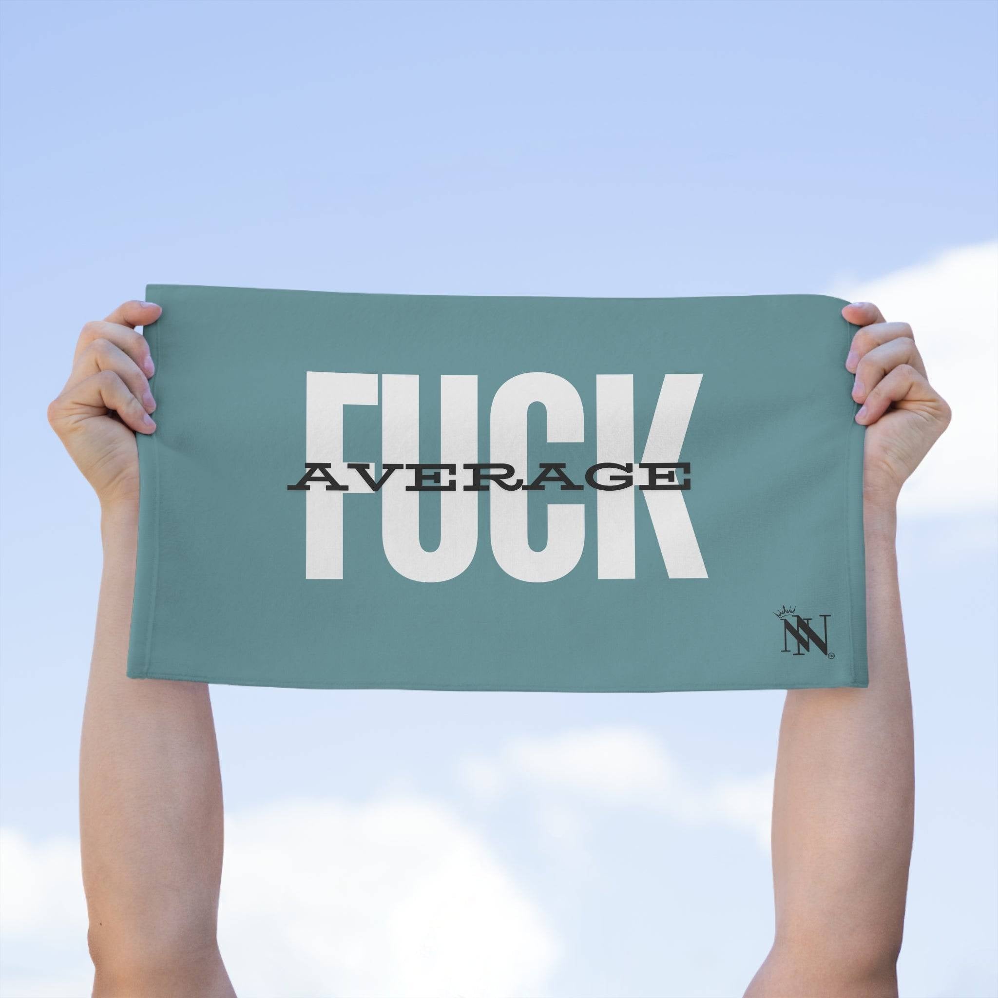 Fuck Average | Mix & Match Soft Fun-Flirty Lovers’ Towels