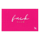 Fuck Club Pink Mix Match Soft Sex Towels | Flirty Lovers’ Gifts