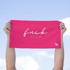 Fuck Club Pink Mix Match Soft Sex Towels | Flirty Lovers’ Gifts