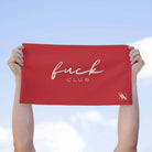 Fuck Club Red Mix Match Soft Sex Towels | Flirty Lovers’ Gifts