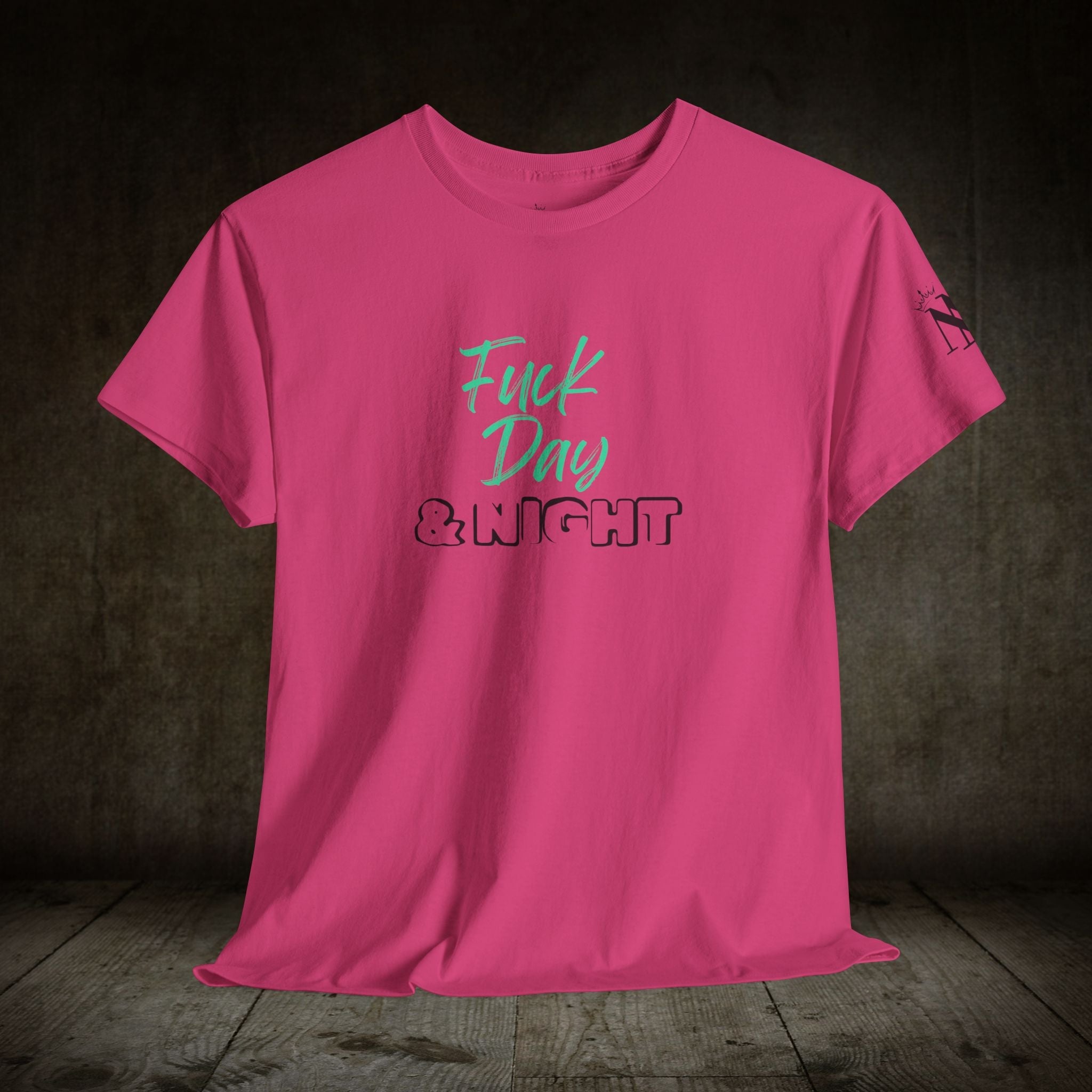 Fuck Day & Night | Mix & Match 100% Cotton Unisex Fun-Flirty Lovers’ Tees