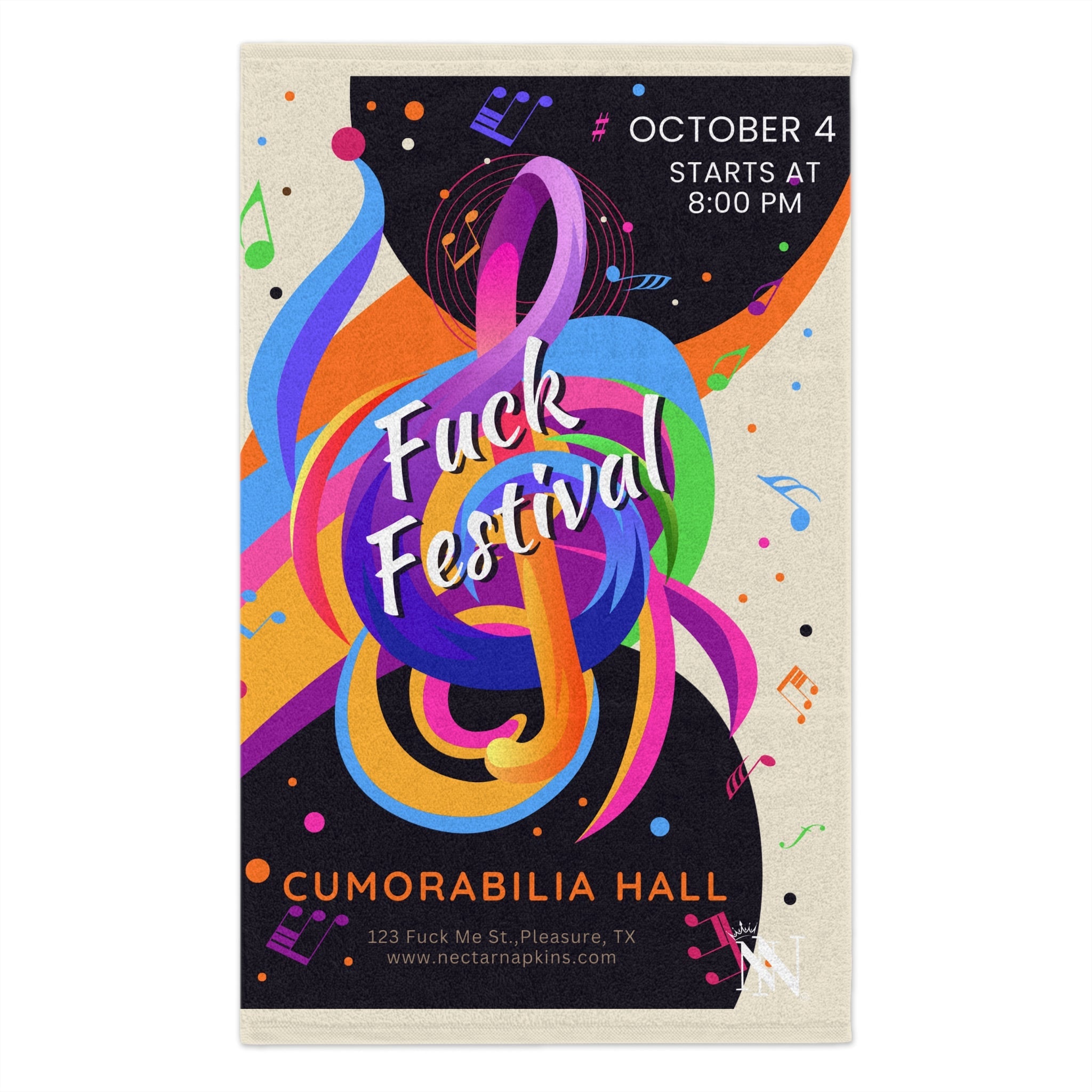 Fuck Festival | Mix & Match Soft Fun-Flirty Lovers’ Towels